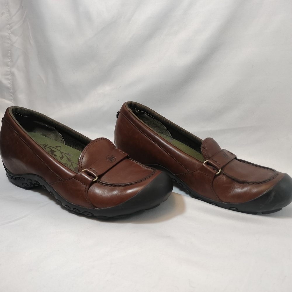 Merrell Plaza Glide Leather Loafers